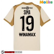 Moške Nogometnih dresov RC Lens Abdallah Sima #19 Tretji 2025-26 Kratki rokavi